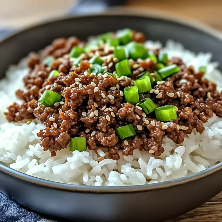 Boeuf Haché Coréen