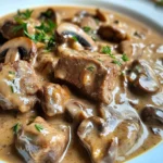 Bœuf Stroganoff au Cookeo