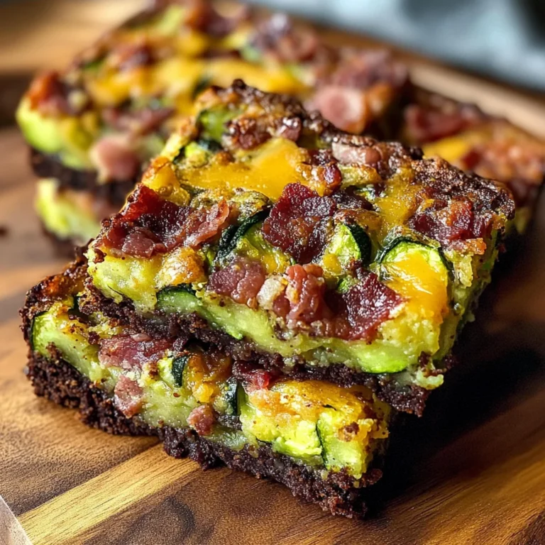 Brownie salé original et gourmand