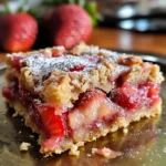 Carrés aux fraises gourmands