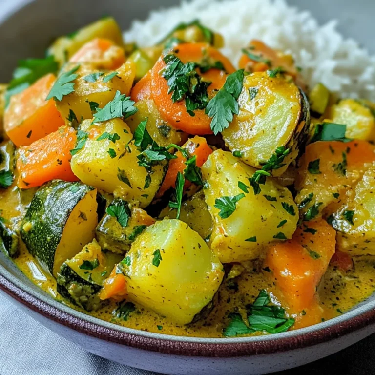 Colombo de Légumes Végétalien