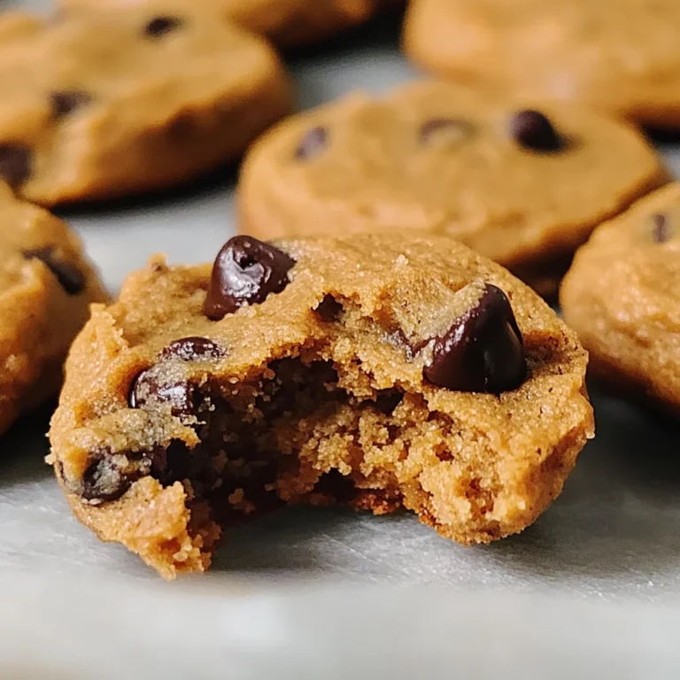 Cookies santé aux pois chiches