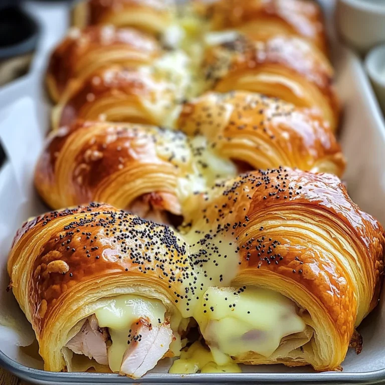 Croissants gourmands faciles