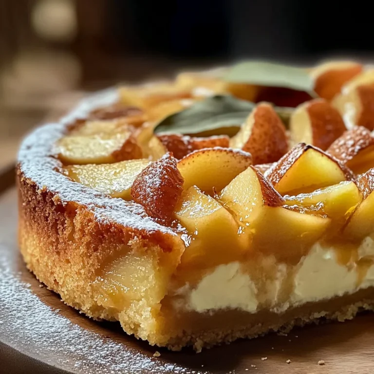 Fondant Moelleux aux Pommes et Mascarpone
