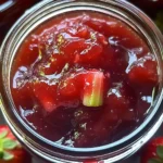 Fraise Rhubarbe Confiture