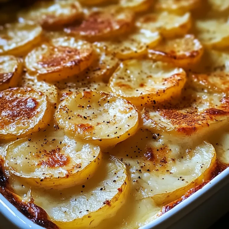Gratin de pommes de terre crémeux