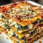 Lasagnes Épinards Ricotta