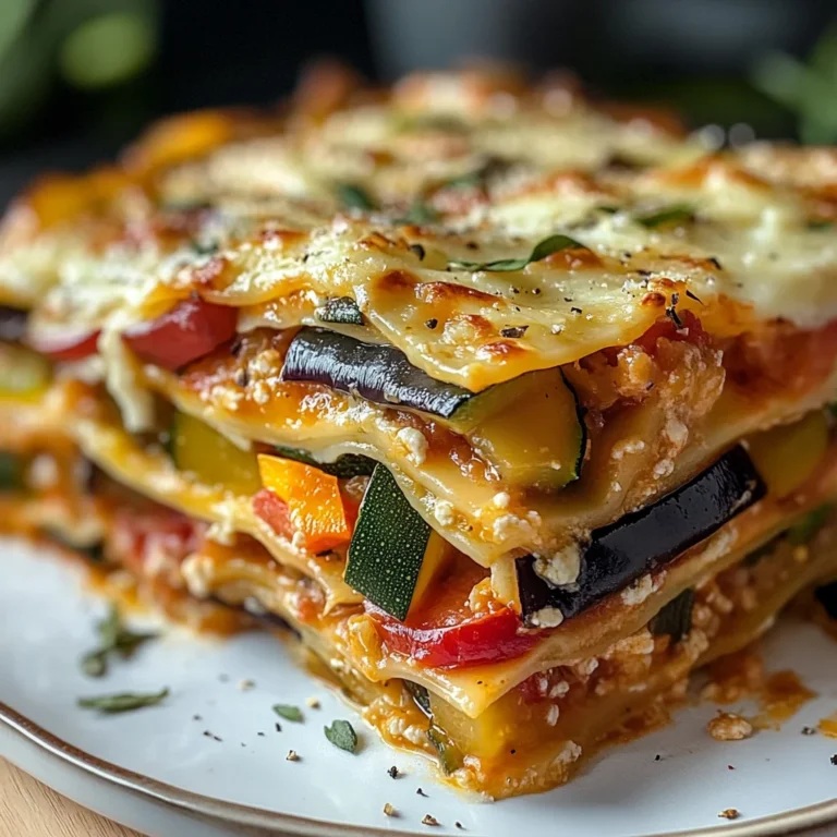 Lasagnes aux légumes d'été