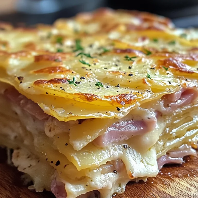 Lasagnes de Pommes de Terre Gourmandes