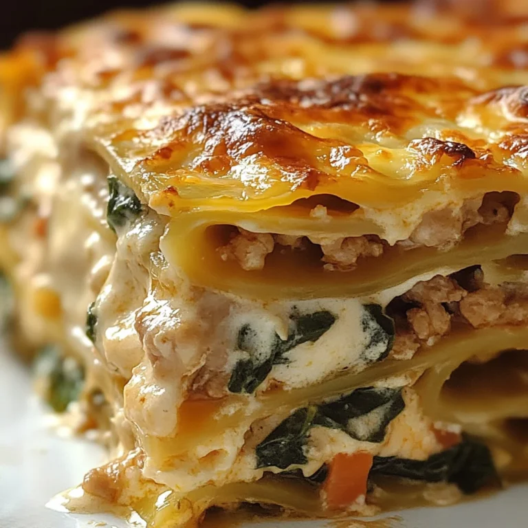 Lasagnes familiales aux légumes et poulet