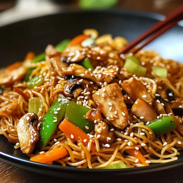 Nouilles sautées asiatiques rapides