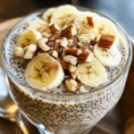 Pudding chia banane healthy