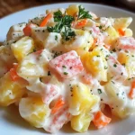 Salade Alaska fraîche et savoureuse