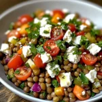Salade Croquante de Lentilles & Feta