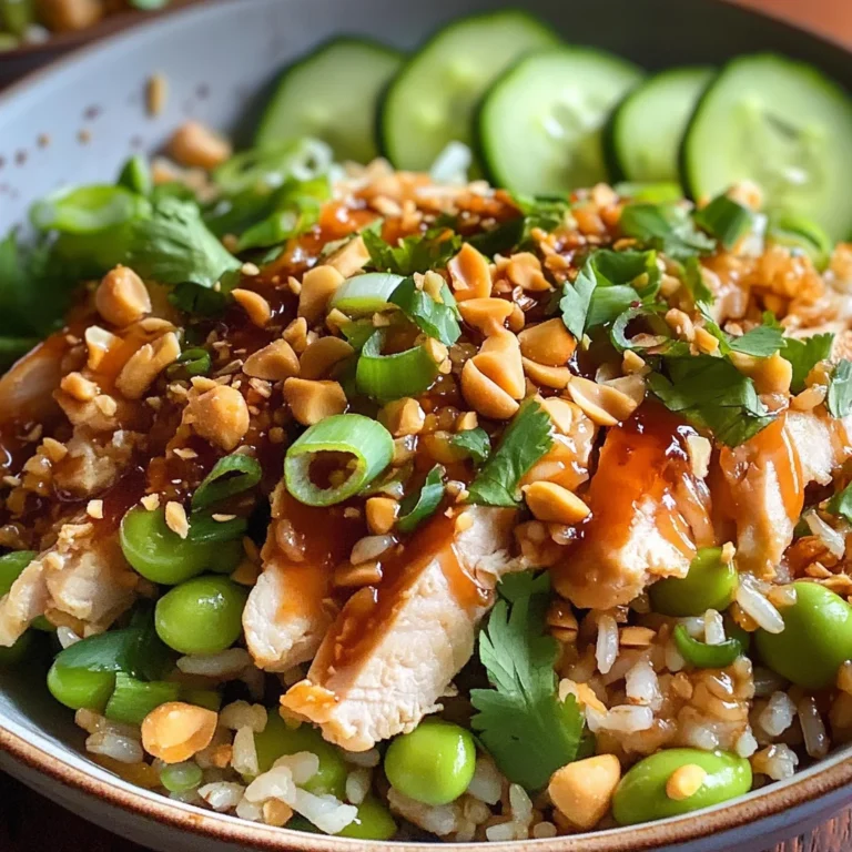 Salade Satay Croquante et Épicée