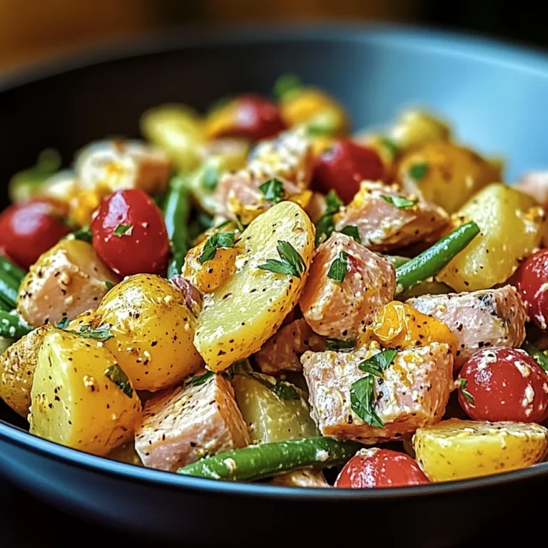 Salade de Pommes de Terre au Thon