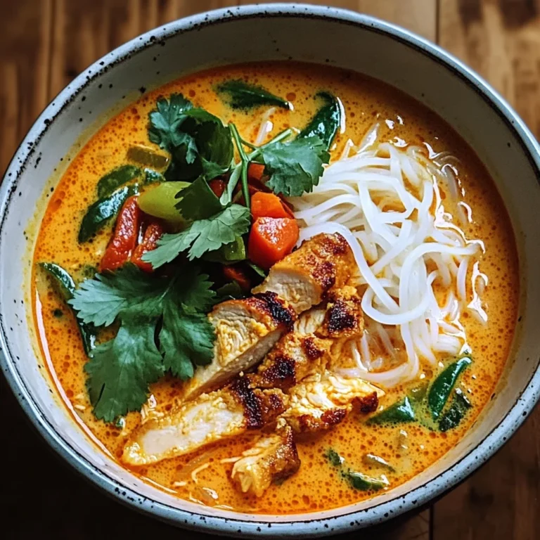 Soupe Thaï Délicieuse et Épicée