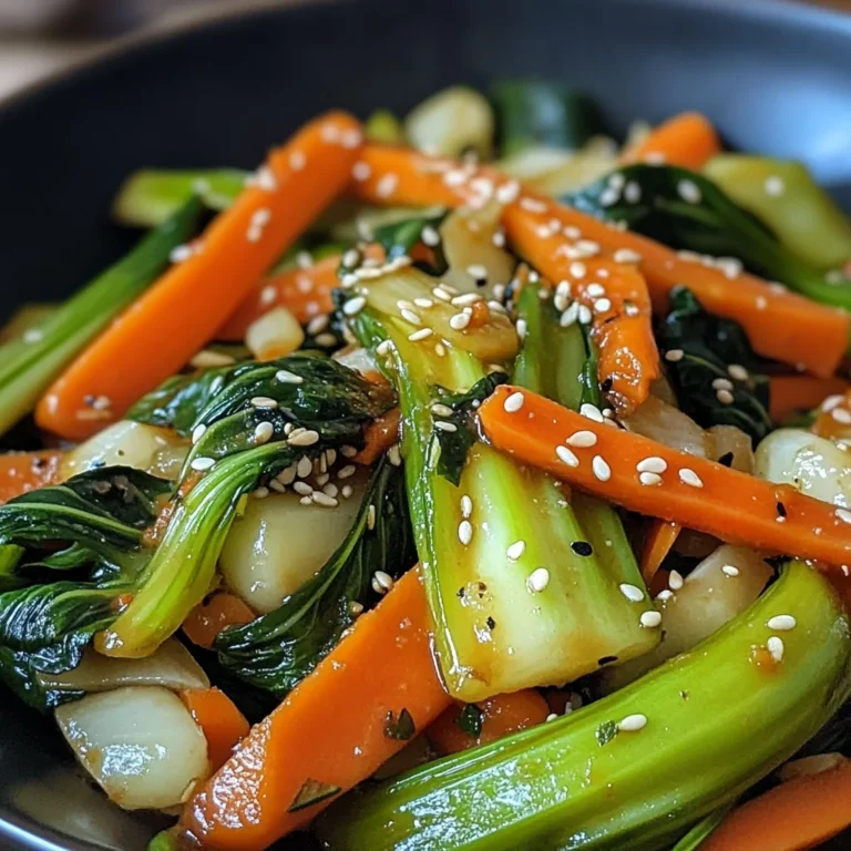 Wok croustillant aux légumes asiatiques