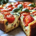 Cake moelleux tomate & mozzarella