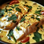 Curry de Poisson Blanc au Lait de Coco
