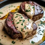 Filet de Bœuf à la Crème aux Échalotes