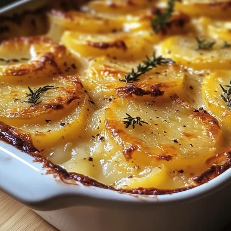 Gratin fondant de pommes de terre