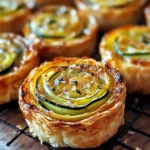 Minis flans de courgette et oignon