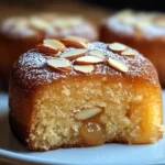 Moelleux aux amandes et compote de pommes