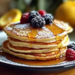 Pancakes au Yaourt Moelleux et Aériens