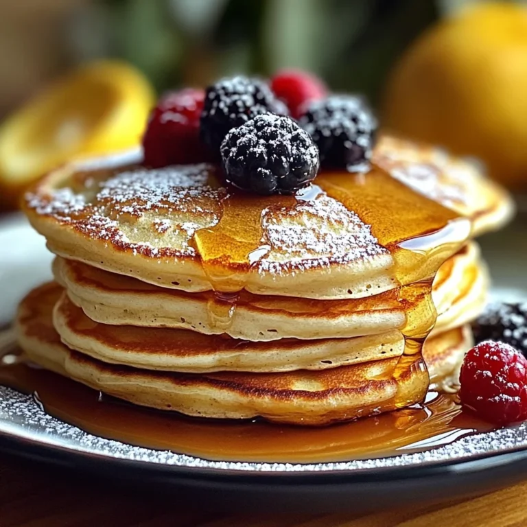 Pancakes au Yaourt Moelleux et Aériens