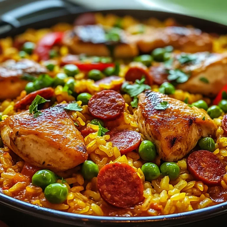 Recette de paella au poulet et chorizo : un plat savoureux à partager